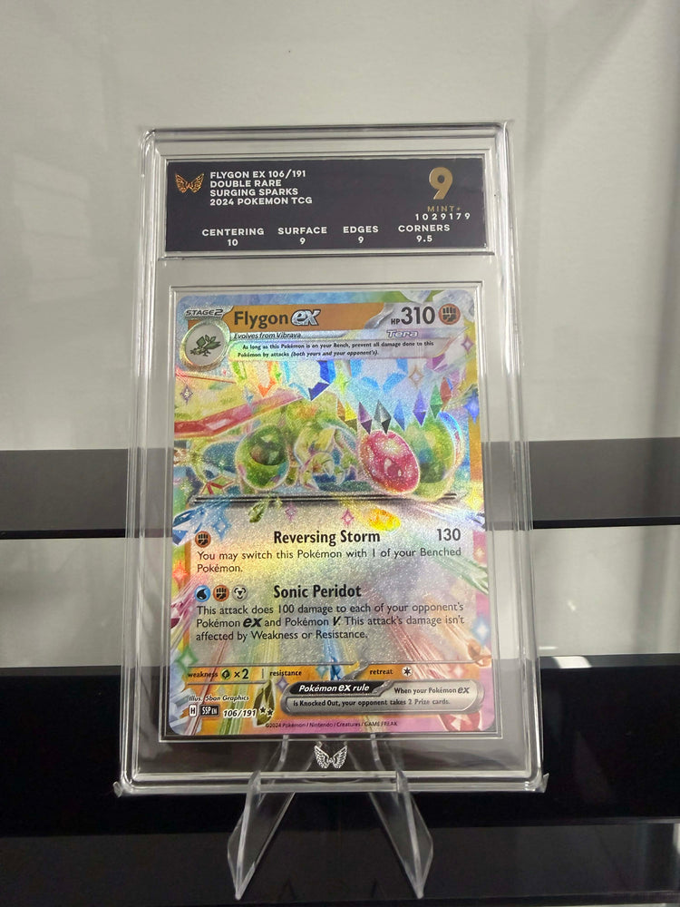 Flygon ex #106/191 Pokemon Surging Sparks 2024 - GRADE 9