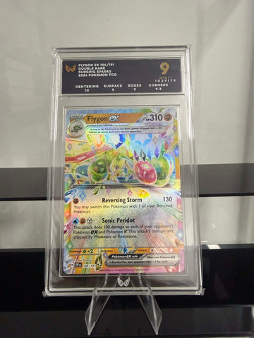 Flygon ex #106/191 Pokemon Surging Sparks 2024 - GRADE 9