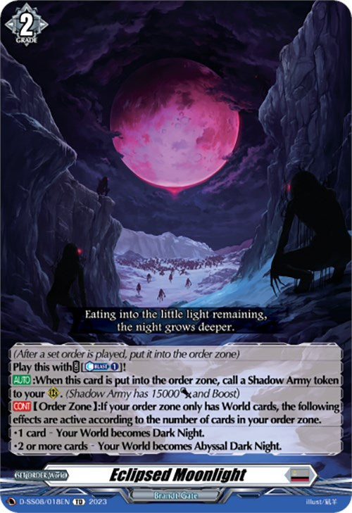 Eclipsed Moonlight (D-SS08/018EN) [Festival Booster 2023]