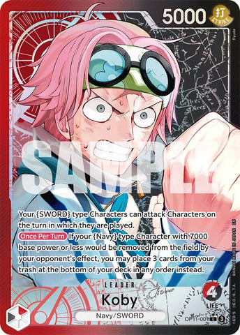 Koby (001) (Alternate Art) [A Fist of Divine Speed]