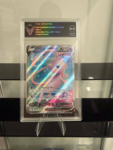 Mew V #250/264 Pokemon Fusion Strike 2021 - GRADE 9.5