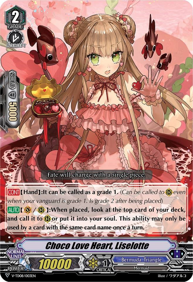 Choco Love Heart, Liselotte (V-TD08/003EN) [Schokolade Melody]