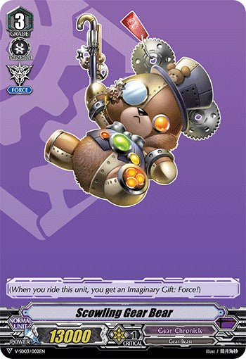 Scowling Gear Bear (V-SD03/002EN) [2020 Demo Deck "Gear Chronicle"]