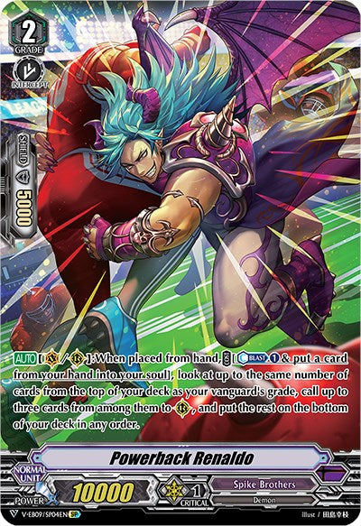 Powerback Renaldo (V-EB09/SP04EN) [The Raging Tactics]
