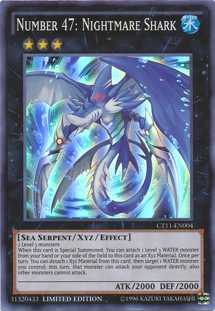 Number 47: Nightmare Shark [CT11-EN004] Super Rare