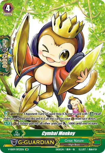 Cymbal Monkey (V-SS09/SP23EN) [Revival Selection]
